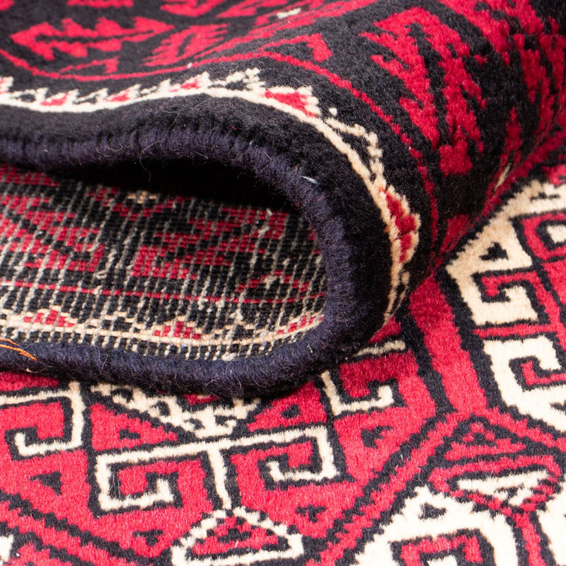 Belutsch Teppich 102x198cm - Orientteppich - rot