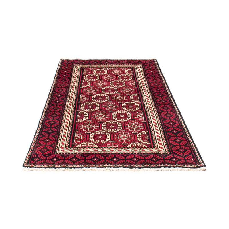 Belutsch Teppich 102x198cm - Orientteppich - rot