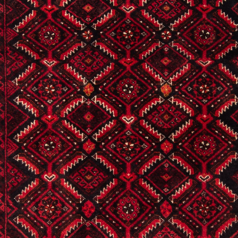 Belutsch Teppich 102x182cm - Orientteppich - dunkelblau