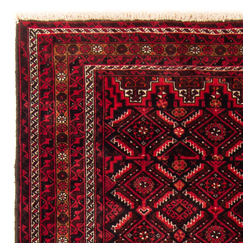 Belutsch Teppich 102x182cm - Orientteppich - dunkelblau