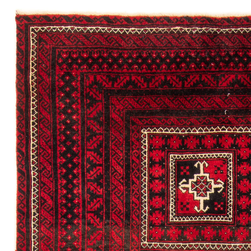 Belutsch Teppich 125x237cm - Orientteppich - rot