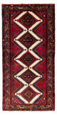 Hamadan Teppich 98x201cm - Perserteppich - rot