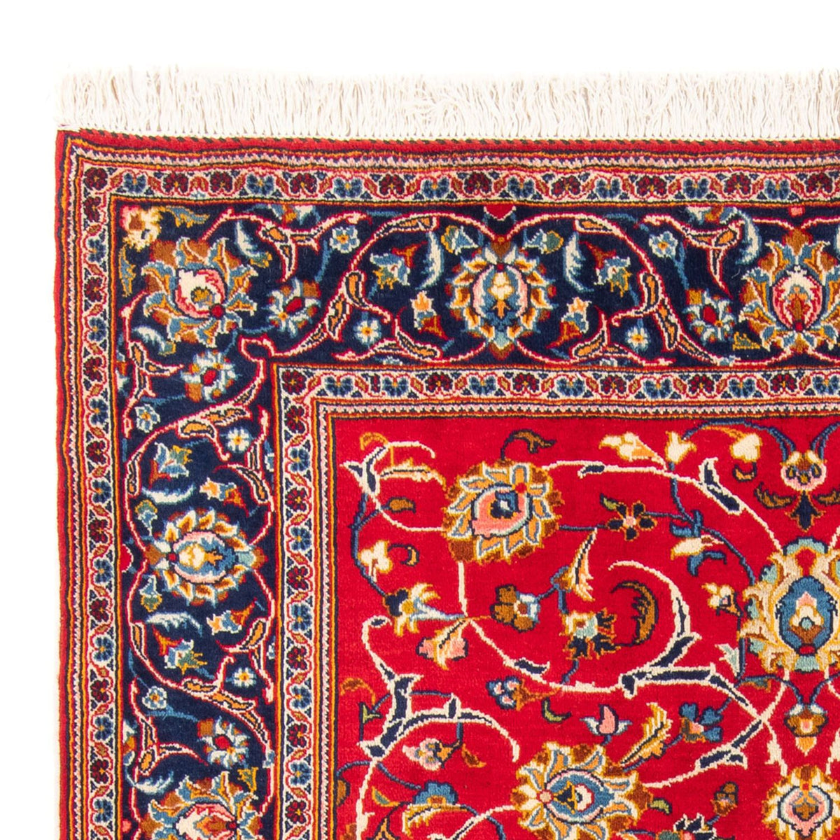 Perserteppich - Keshan - 161 x 224 cm - rot