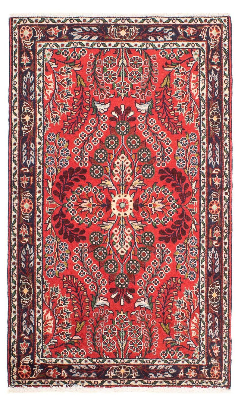 Sarough Teppich 76x127cm - Perserteppich - rot
