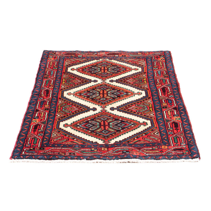 Hamadan Teppich 76x116cm - Perserteppich - mehrfarbig