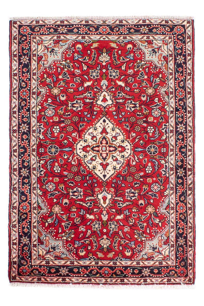 Sarough Teppich 82x128cm - Perserteppich - rot