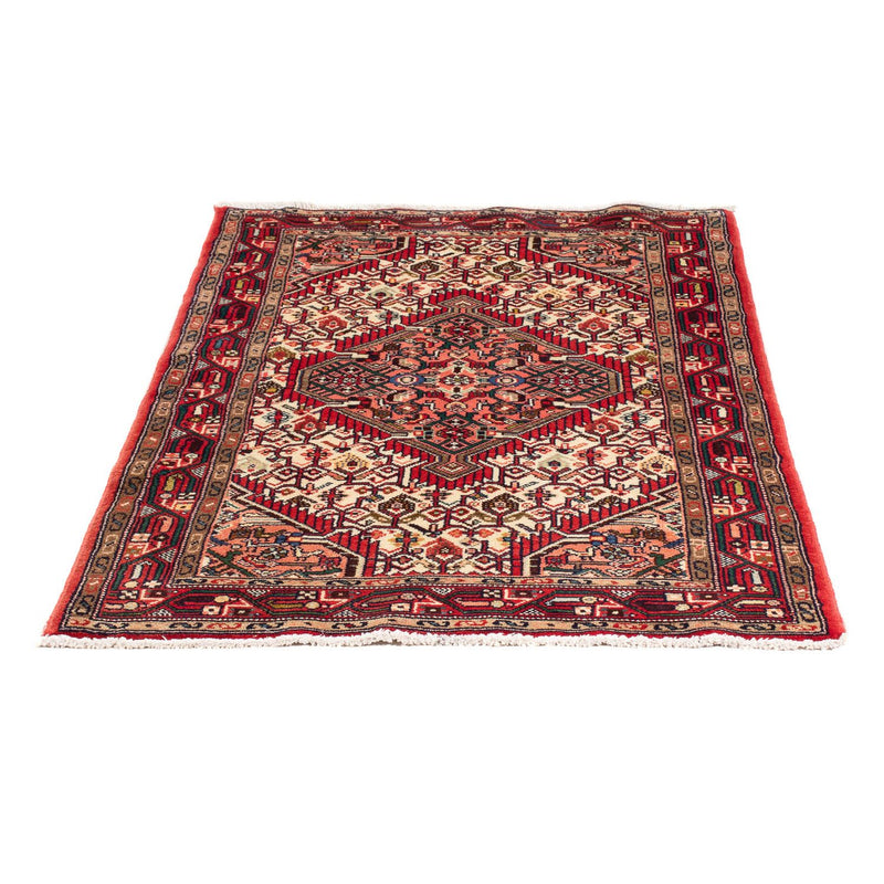 Hamadan Teppich 81x128cm - Perserteppich - beige