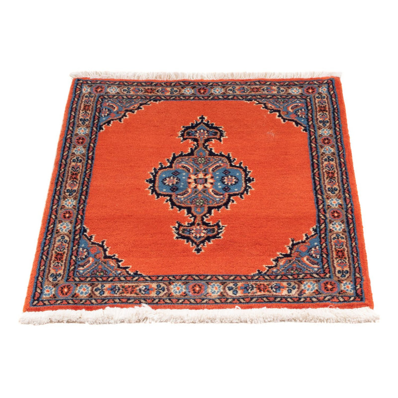 Moud Teppich 50x75cm - Perserteppich - orange