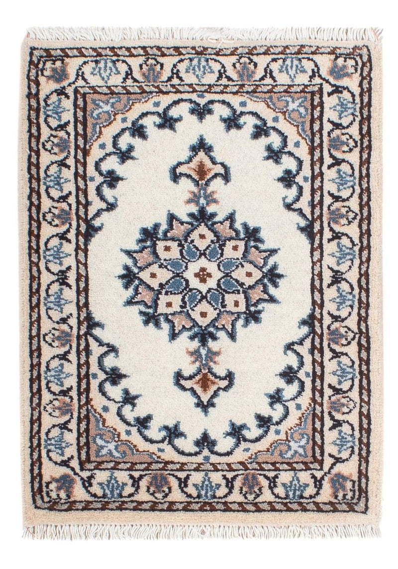 Nain - 12La Teppich 40x60cm - Perserteppich - beige