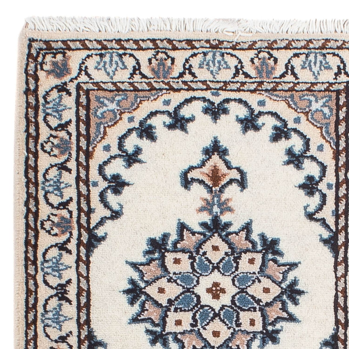 Nain - 12La Teppich 40x60cm - Perserteppich - beige