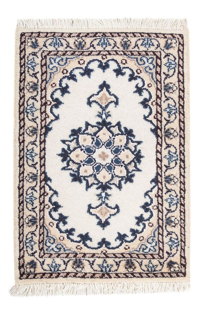 Nain - 12La Teppich 40x60cm - Perserteppich - creme