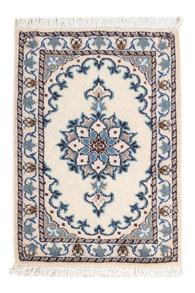 Nain - 12La Teppich 40x60cm - Perserteppich - creme