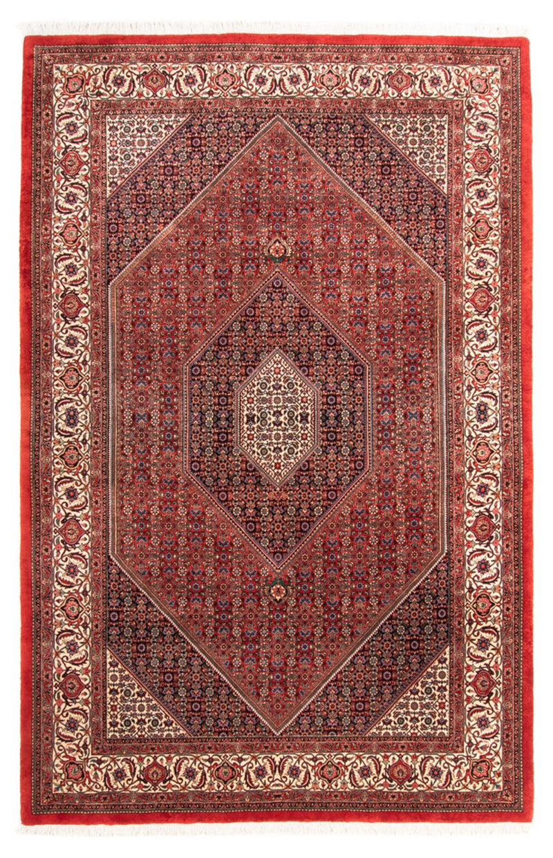 Bidjar - Takab Teppich 205x310cm - Perserteppich - rot