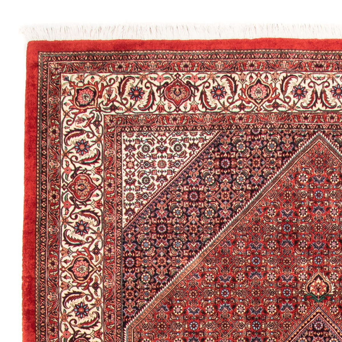 Bidjar - Takab Teppich 205x310cm - Perserteppich - rot