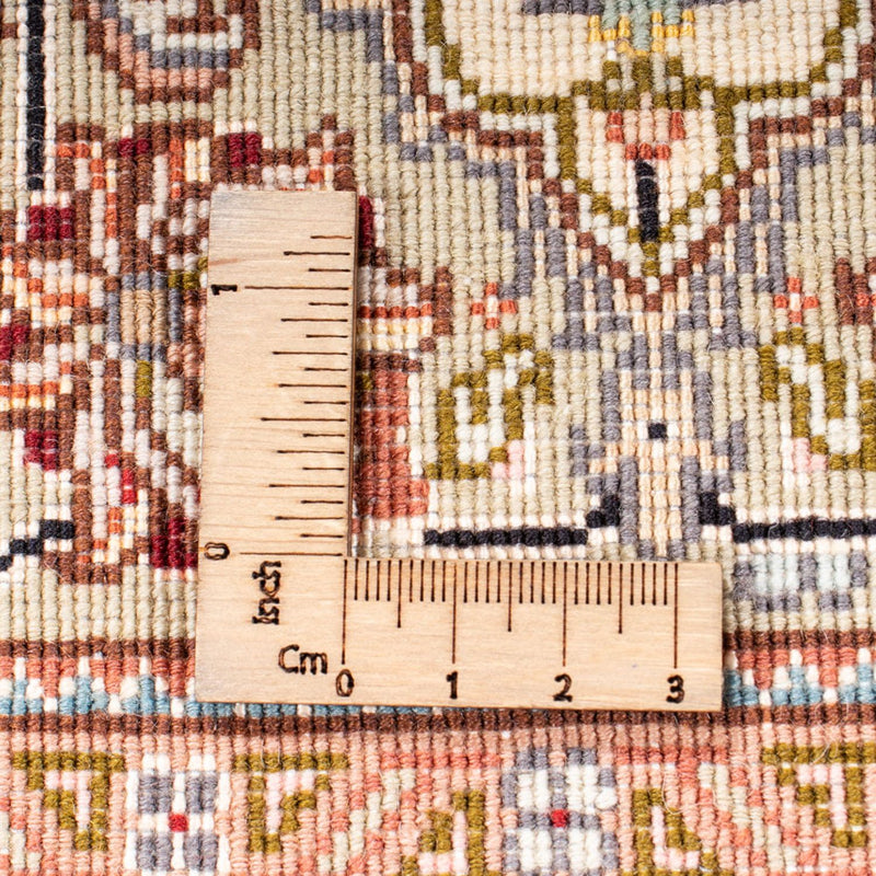 Täbriz - 50 Raj Teppich 208x311cm - Perserteppich - beige