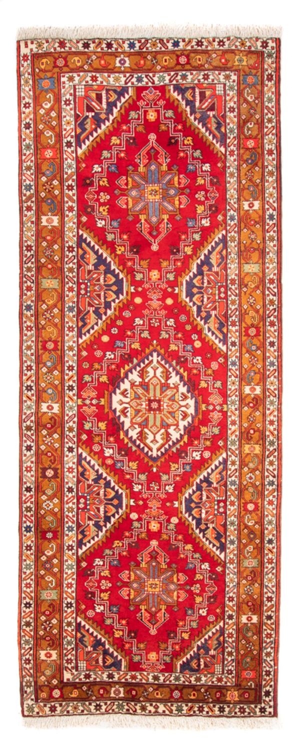 Perserteppich - Nomadic - 122 x 307 cm - rot