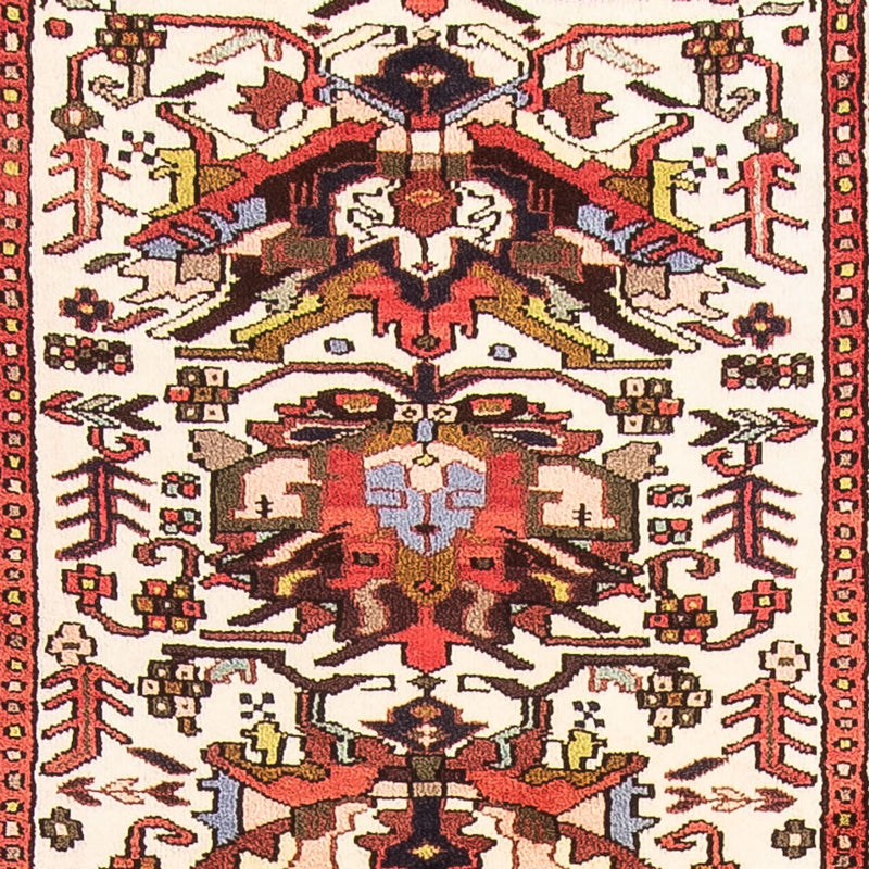 Heriz Teppich 80x500cm - Perserteppich - beige
