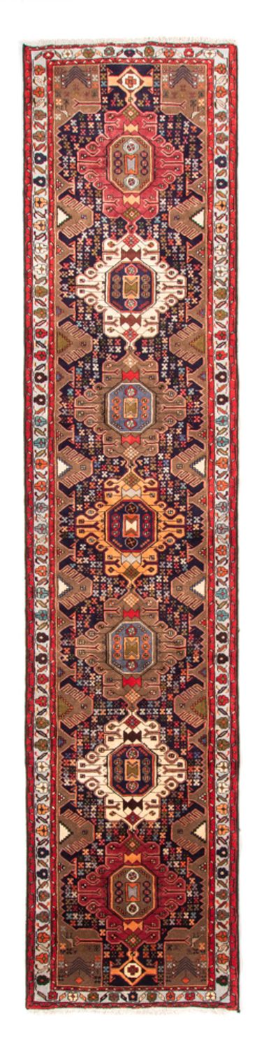 Ardebil Teppich 85x385cm - Perserteppich - dunkelblau