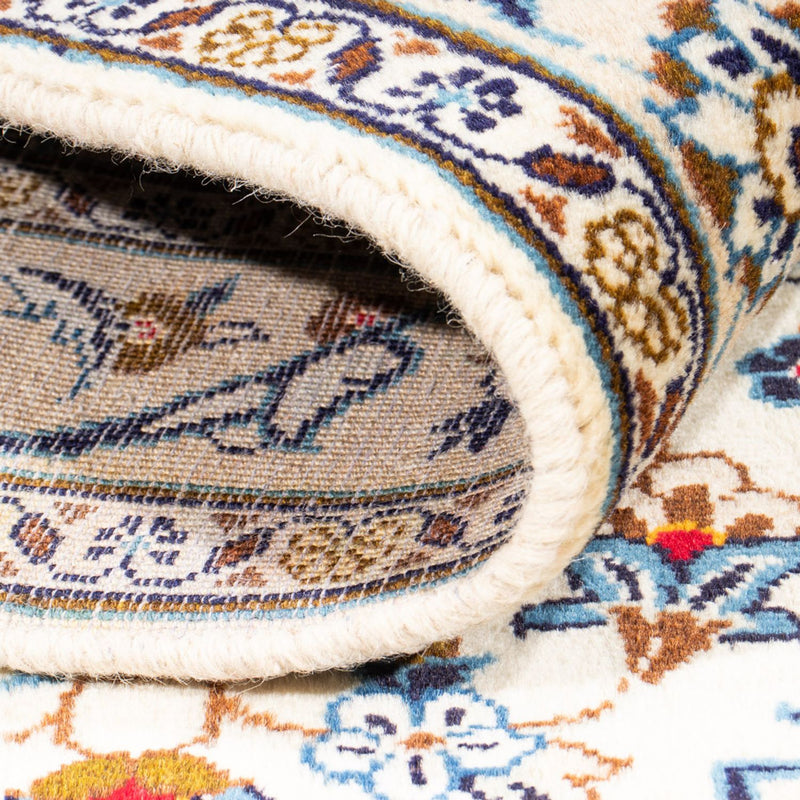 Keshan Teppich 96x154cm - Perserteppich - beige