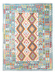 Kelim Maimene Teppich 182x251cm - mehrfarbig
