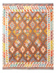 Kelim Maimene Teppich 156x195cm - mehrfarbig