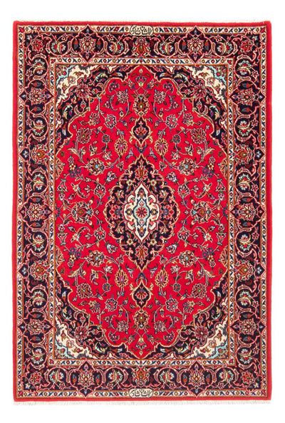 Keshan Teppich 110x168cm - Perserteppich - rot