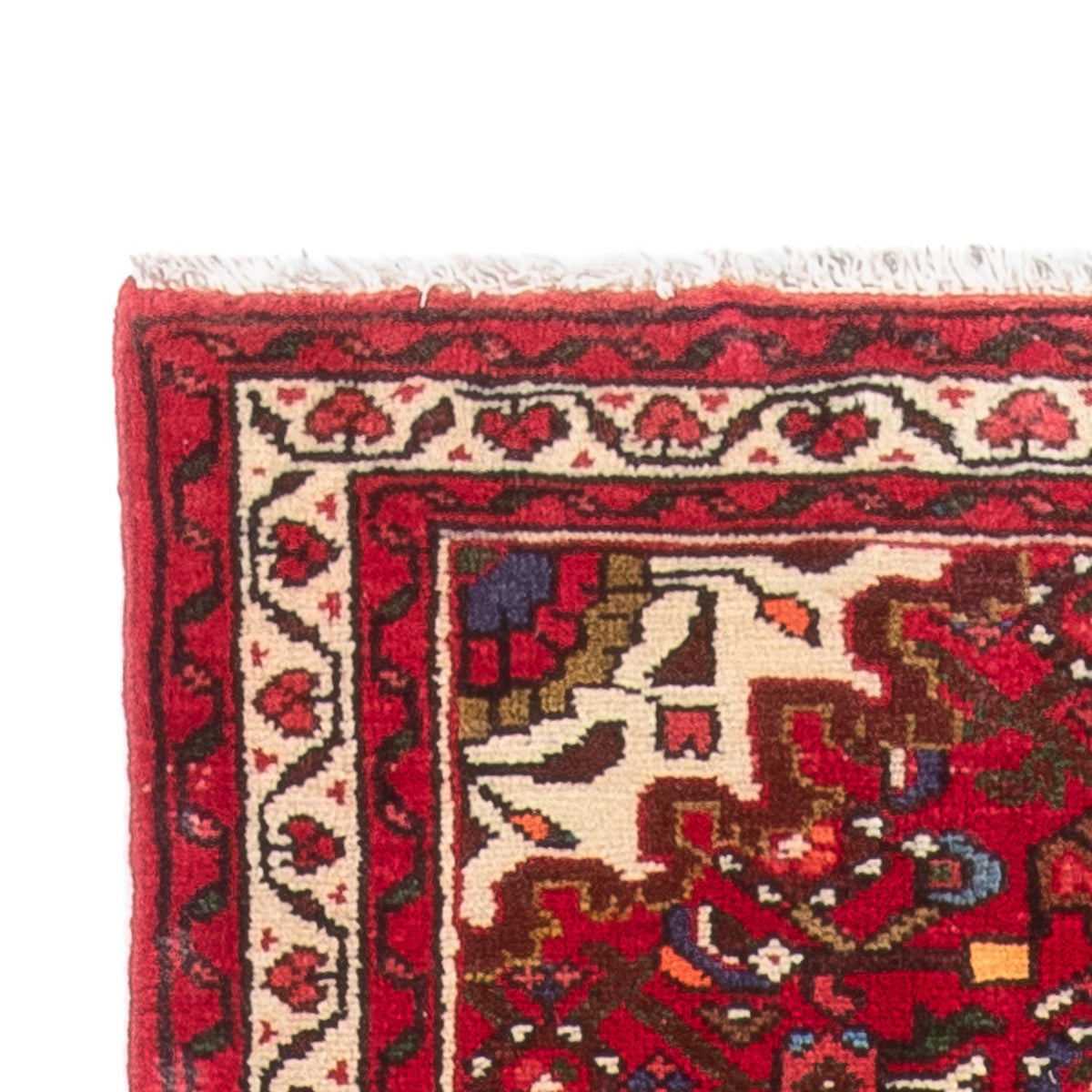 Malayer Teppich 76x290cm - Perserteppich - rot