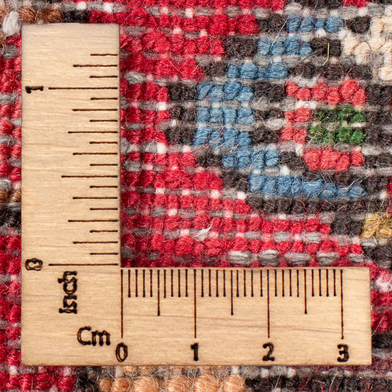 Malayer Teppich 76x290cm - Perserteppich - rot