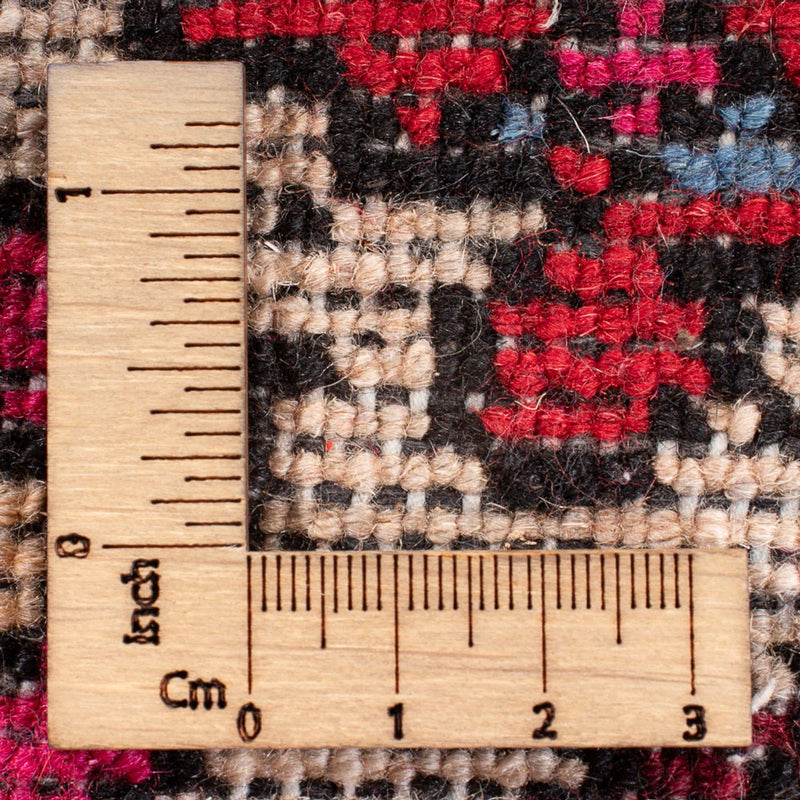 Malayer Teppich 76x245cm - Perserteppich - rot