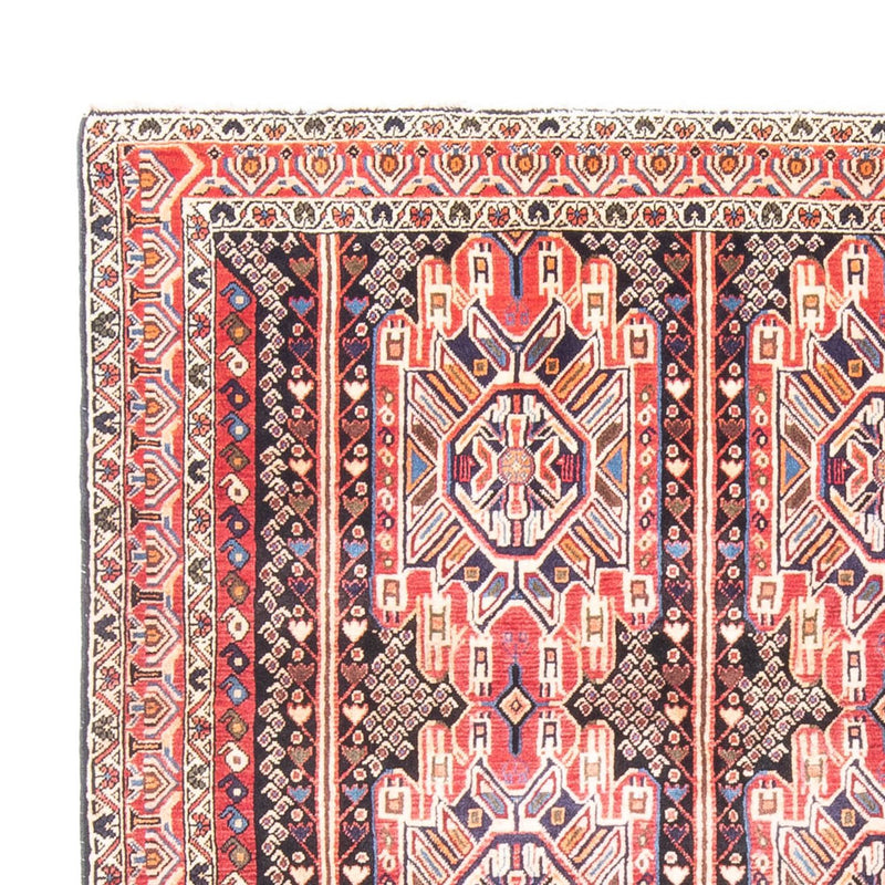 Afshar Sirjan Teppich 167x225cm - Perserteppich - mehrfarbig