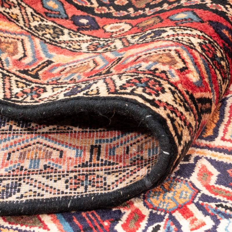 Afshar Sirjan Teppich 167x225cm - Perserteppich - mehrfarbig
