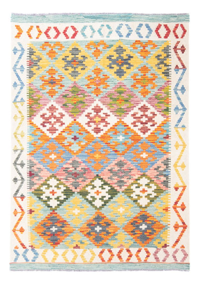 Kelim Maimene Teppich 100x144cm - mehrfarbig