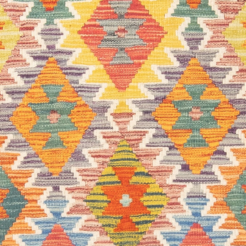 Kelim Maimene Teppich 100x147cm - mehrfarbig