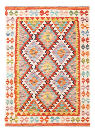 Kelim Maimene Teppich 101x150cm - mehrfarbig
