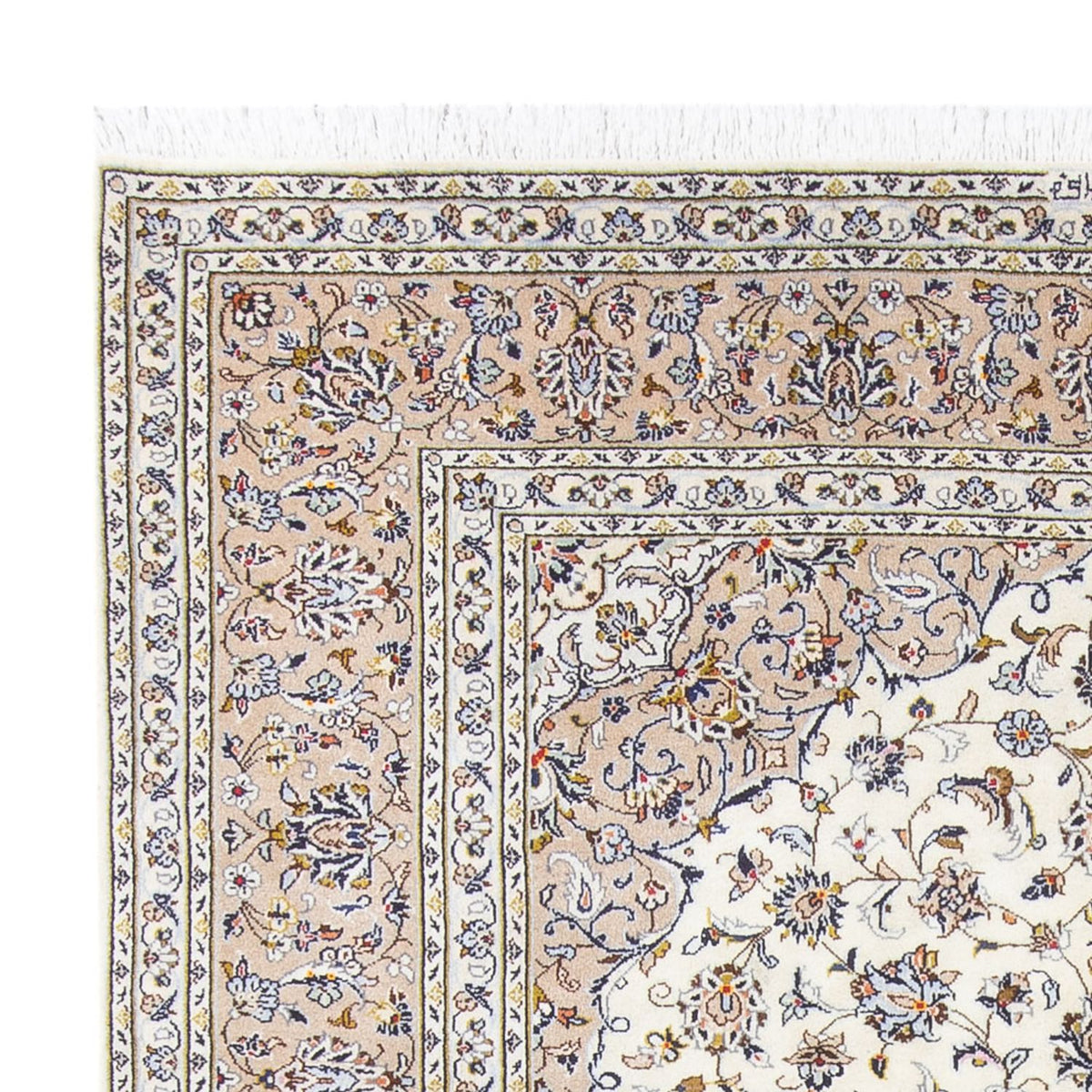Keshan Teppich 205x308cm - Perserteppich - creme