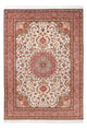 Täbriz - 50 Raj Teppich 200x302cm - Perserteppich - creme