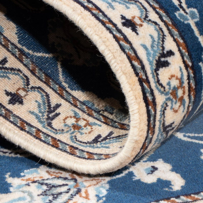 Nain Teppich 71x156cm - Perserteppich - blau
