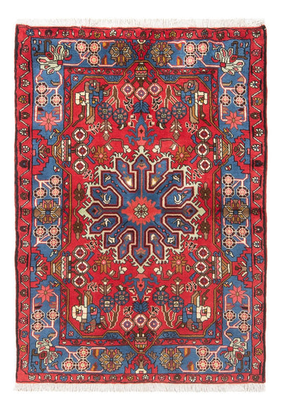 Nahavand Teppich 100x140cm - Perserteppich - rot