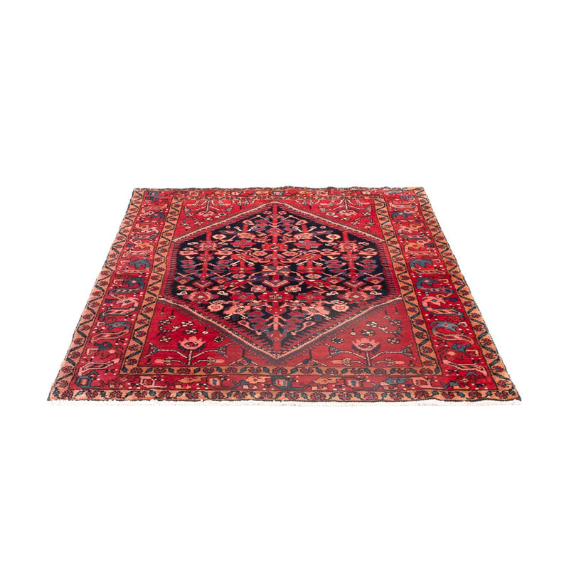 Nahavand Teppich 114x144cm - Perserteppich - dunkelblau