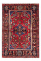 Nahavand Teppich 101x165cm - Perserteppich - rot