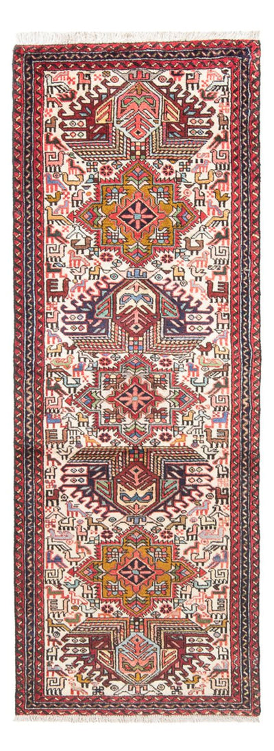 Heriz Teppich 71x202cm - Perserteppich - creme