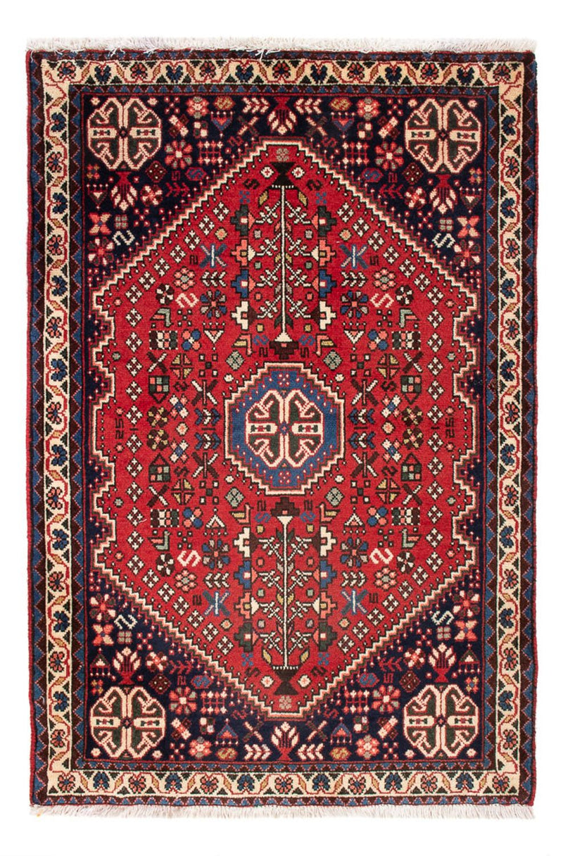 Abadeh Teppich 65x97cm - Perserteppich - rot