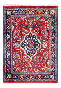 Sarough Teppich 63x88cm - Perserteppich - dunkelblau – product image