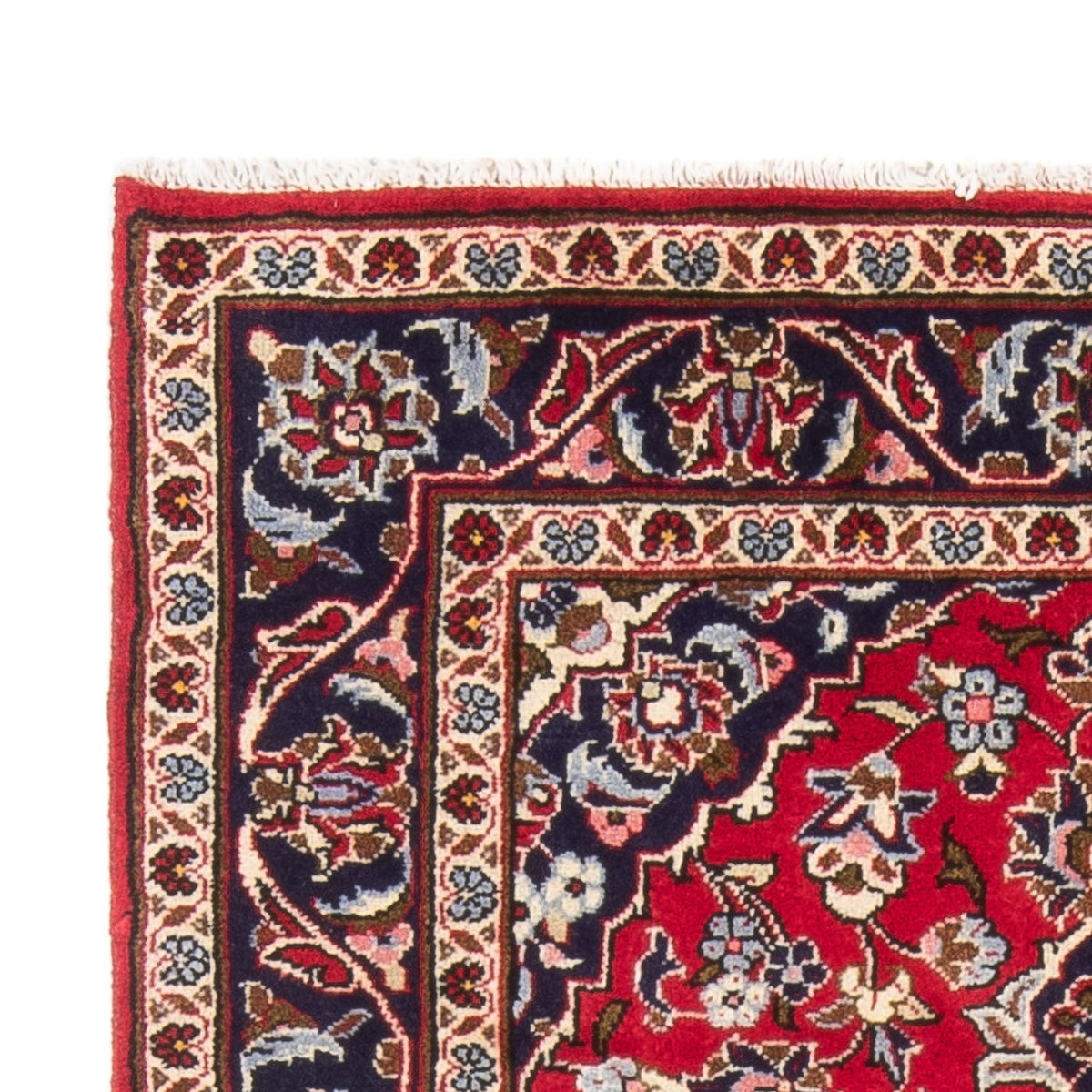 Keshan Teppich 91x156cm - Perserteppich - rot