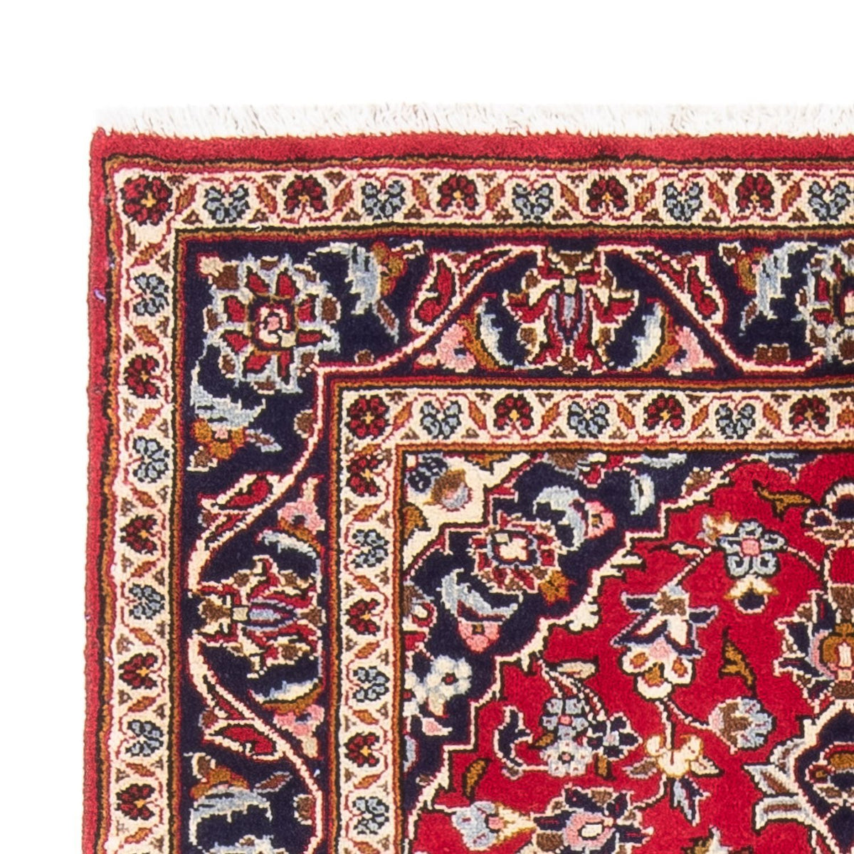 Keshan Teppich 94x153cm - Perserteppich - rot