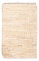 Gabbeh Persisch Teppich 40x60cm - Perserteppich Wollteppich - hellbeige