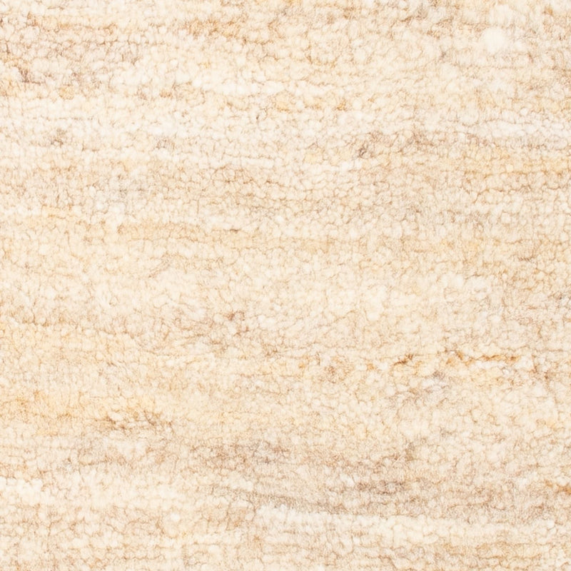 Gabbeh Persisch Teppich 40x60cm - Perserteppich Wollteppich - hellbeige
