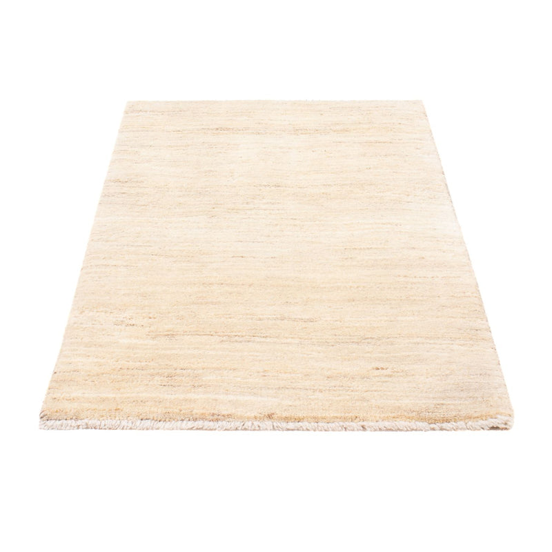 Gabbeh Persisch Teppich 74x160cm - Perserteppich Wollteppich - creme