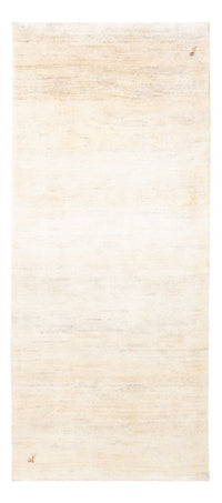 Gabbeh Persisch Teppich 83x193cm - Perserteppich Wollteppich - naturweiß – product image