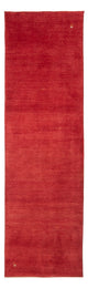 Gabbeh Persisch Teppich 83x291cm - Perserteppich Wollteppich - rot